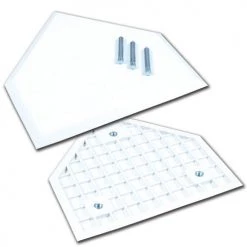 Champro Sports Champro Waffle Bottom Home Plate (with Spikes) Equipment