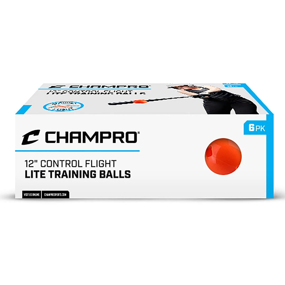 Champro Sports Champro Control Flight Ball (12in) 6 PACK 1 Champro Sports Champro Control Flight Ball (12in) 6 PACK