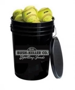 Bush-Keller Sporting Goods Bush Keller 2 Dozen Softball Bucket Deal Equipment