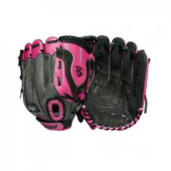 Equipment Louisville Slugger Diva Fastpitch Softball Glove (Youth) Black/Purple
